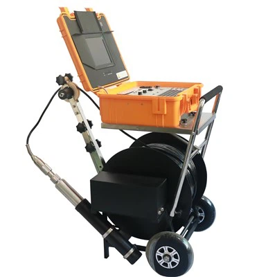 Flexible Cable Industrial Borehole Lub Koob Yees Duab